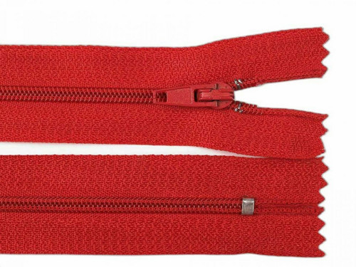 1ks High Risk Red spirálový zip šíře 3 mm délka