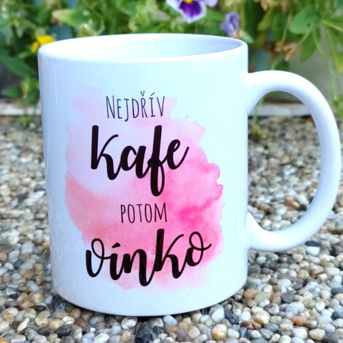 Hrneček Nejdřív kafe