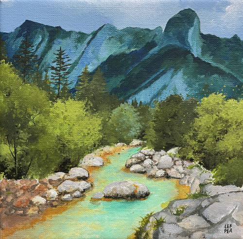 Bečva - 20x20cm — foto 1