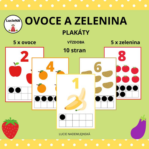 Ovoce a zelenina - plakáty 1 _ 10