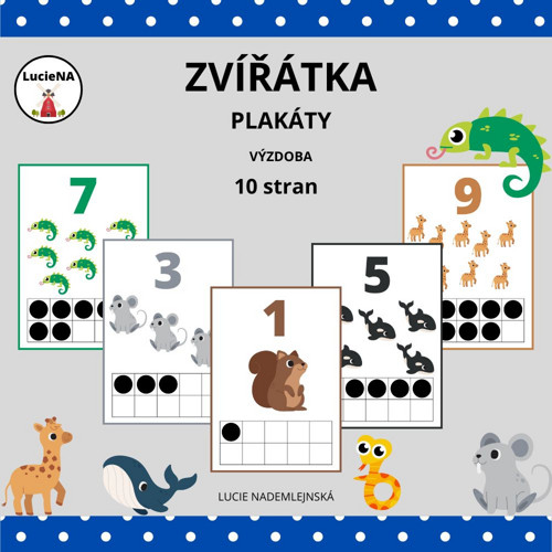 ZVÍŘÁTKA- plakáty 1 - 10