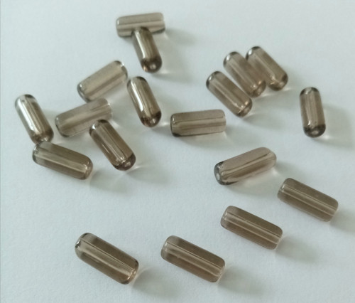 Drobný korálek oválek 8x3mm - 15 ks