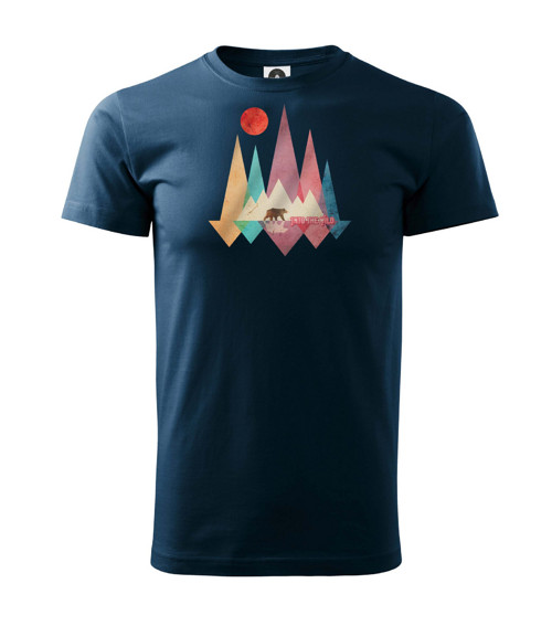 Tričko In To The Wild Retro