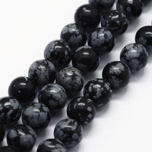Obsidian 6mm - 6ks
