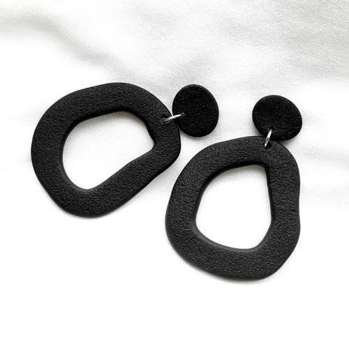 Náušnice Organic Black — foto 1
