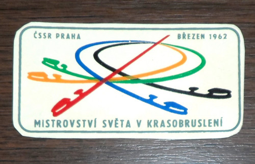 OBTISK, MS v krasobruslení, 3 / 1962 • ČSSR Praha