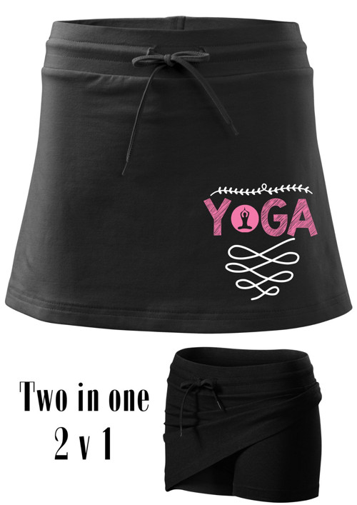 SUKNĚ SE VŠITÝMI KRAŤASY "Yoga"