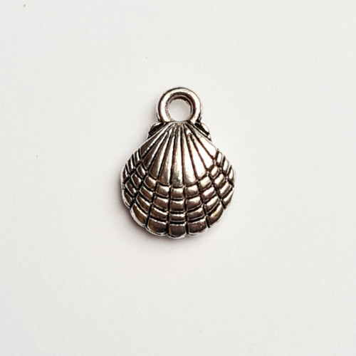 Přívěsek - mušle 10x14 mm, 5 ks
