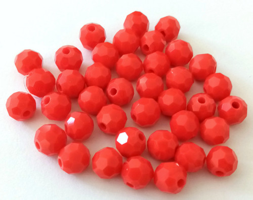 Broušený korálek 6mm - 25ks
