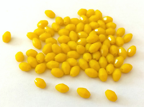 Broušený korálek 6x4 mm - 30ks
