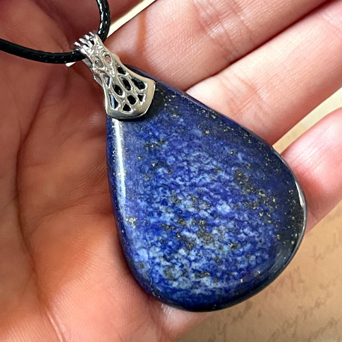 Přívěšek s lapisem lazuli platinové proved. A0020