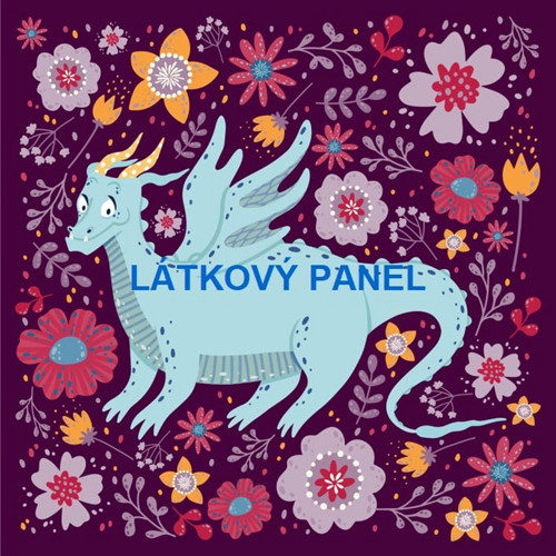 Bavlněný panel 20x20 cm - skladem — foto 1