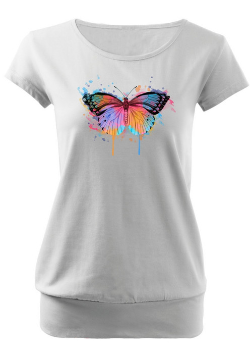 Dámské tričko "Painted Butterfly"