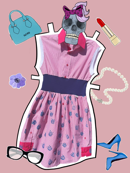 Šaty Shirtdress Floret