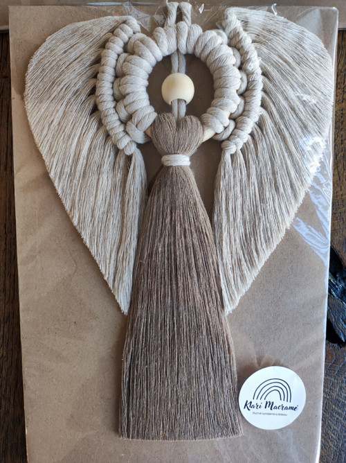 Macramé Anděl cappuccino — foto 1