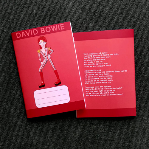 Sešit David Bowie (Ziggy Stardust) — foto 1