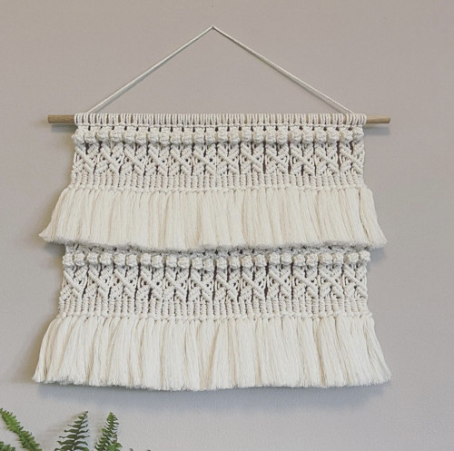 Nástěnné macramé