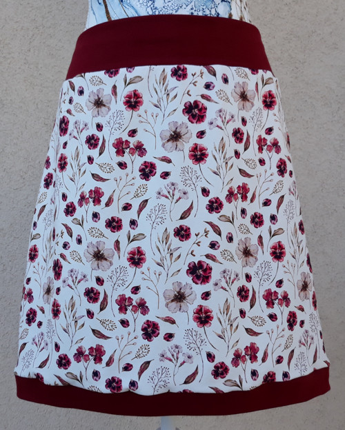 Dámská sukně KVETOU délka cca 50cm vel.XS-2XL