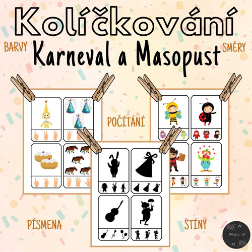 Karneval a Masopust, kolíčkování