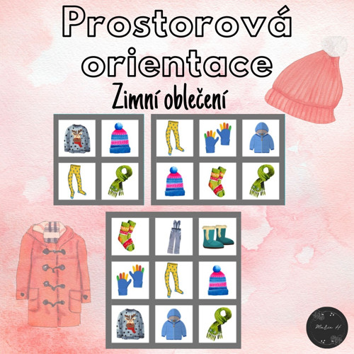Zimní oblečení, prostorová orientace — foto 1