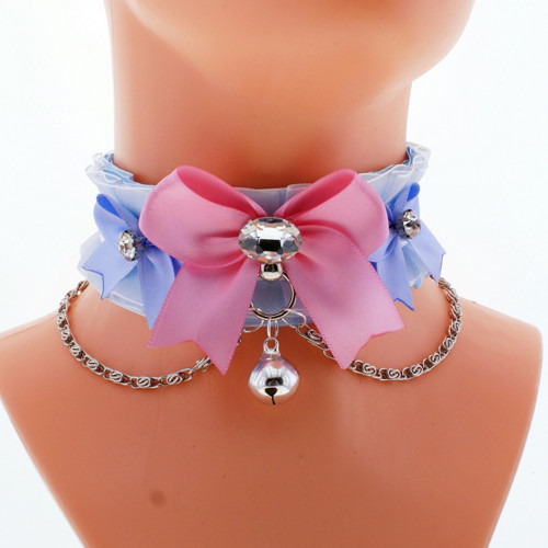 Kittenplay collar ddlg obojek s řetízkem
