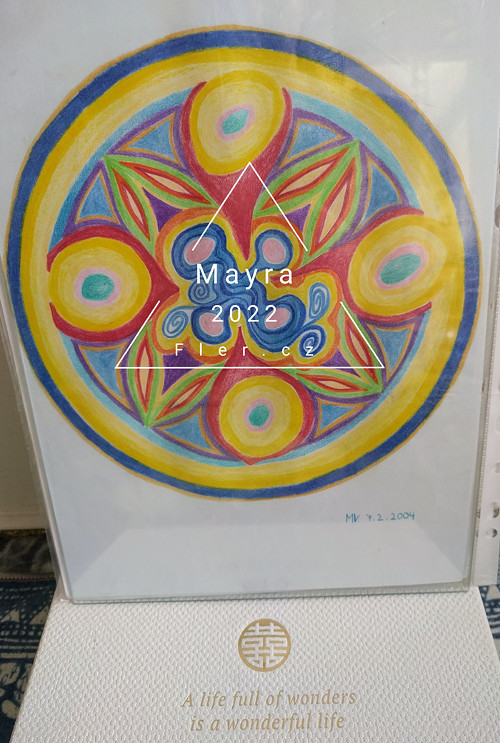 Mandala meditace obrázek