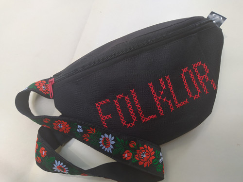 Ledvinka Folklor tmavá červená