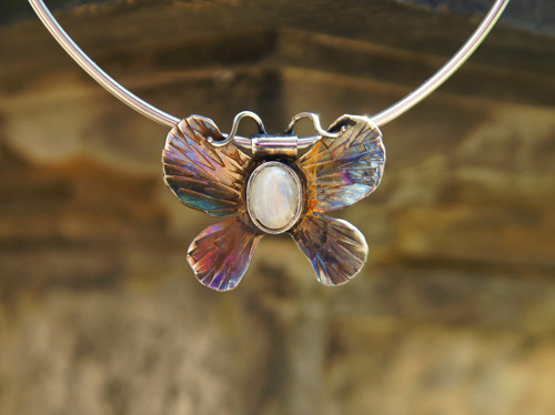 Nerezový náhrdelník... " Butterfly " — foto 1