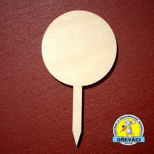 Dřevěný zápich k popisování. KV0110 D