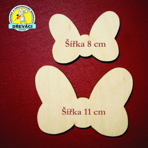 Mašle - 8 cm - KV0284 D — foto 1
