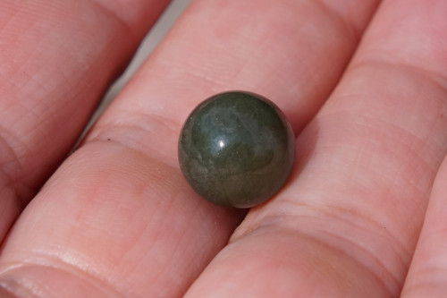 Kulička 10 mm - mechový achát J7954