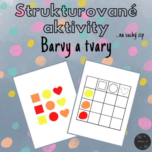 Barvy & tvary, strukturované úkoly — foto 1
