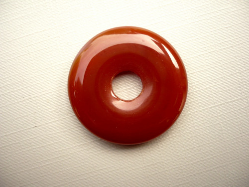 Donut 30 mm - karneol, č.14f