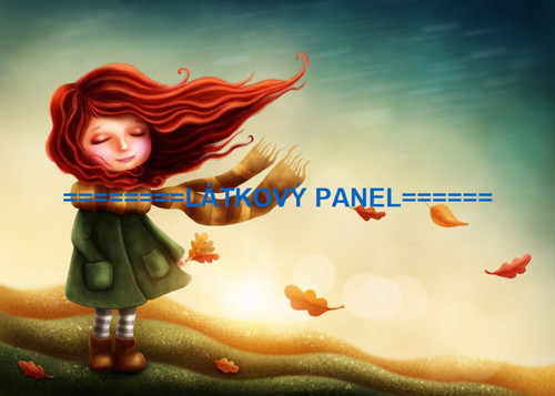 Bavlněný panel 18x25 cm - skladem — foto 1