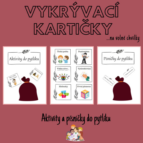 Vykrývací kartičky na volné chvíle
