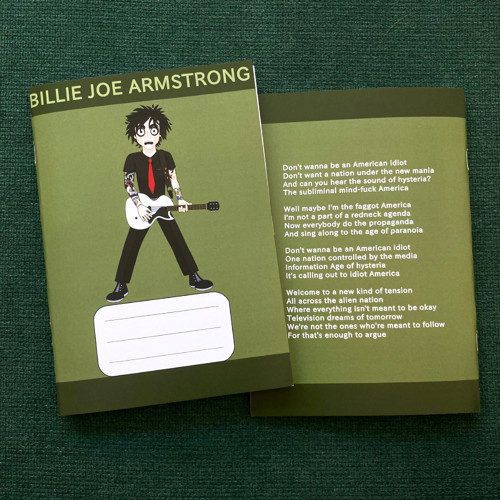 Sešit Billie Joe Armstrong — foto 1