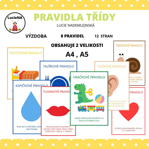 Pravidla třídy v MŠ