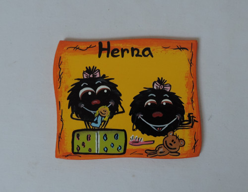 Cedulka na dveře-herna-pavouřek