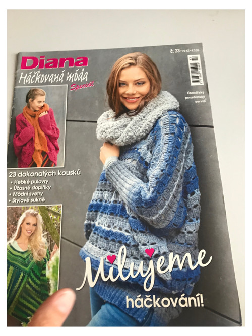 Časopis DIANA háčkovaná móda speciál — foto 1