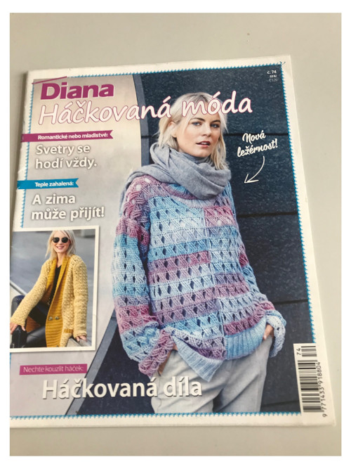 Časopis DIANA háčkovaná móda speciál — foto 1