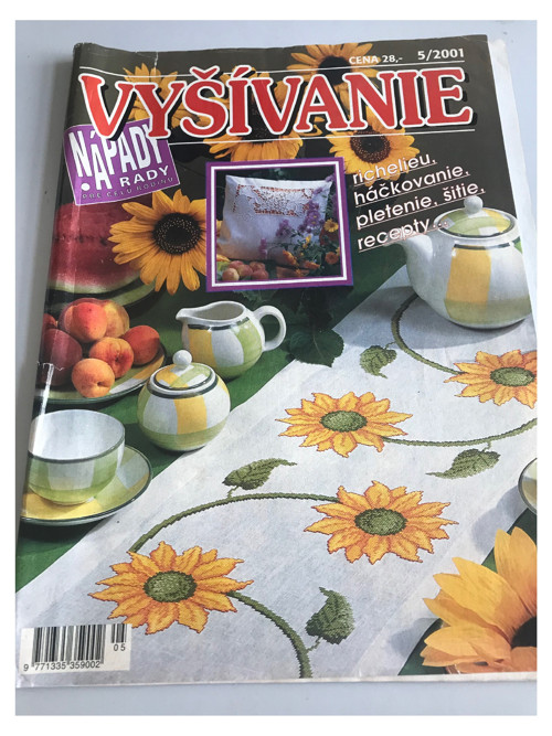 Časopis Vyšívanie 5/2001