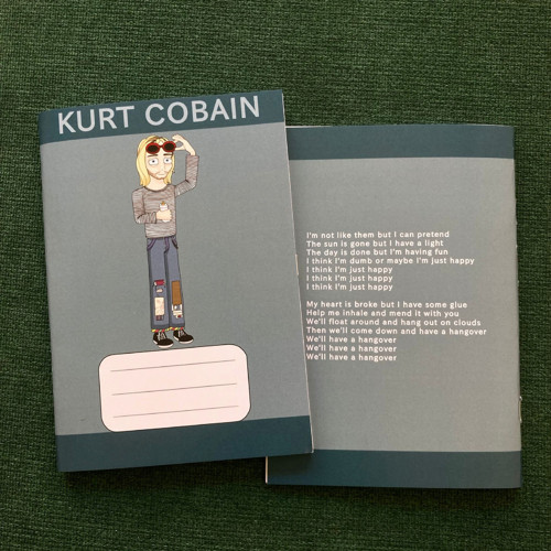 Sešit Kurt Cobain — foto 1