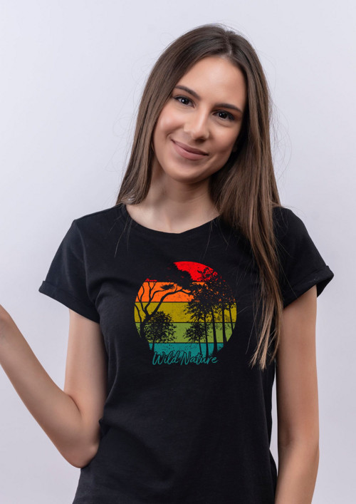 Dámské tričko "Wild Nature"