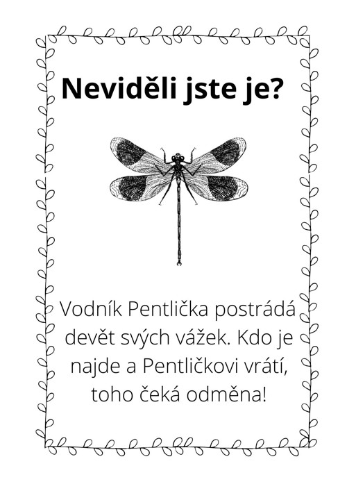 Ztracené vážky vodníka Pentličky