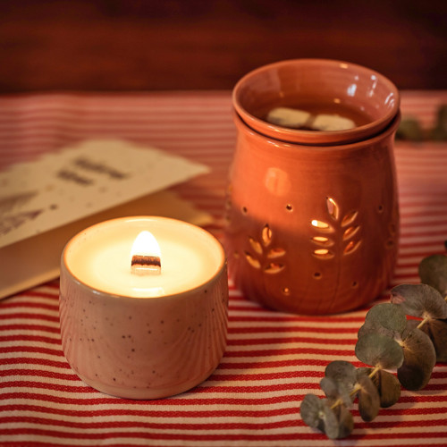 Aromalampa s klasy - růžová — foto 1