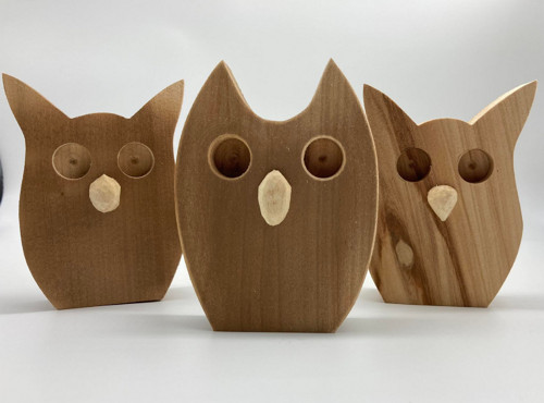 Sova stojící - 10cm