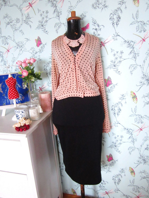 Halenka vintage puntík — foto 1