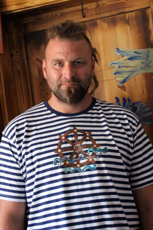 Námořnické vel. XXL KORMIDLO SKLADEM