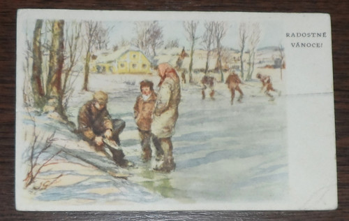 Vánoční POHLEDNICE, Radostné Vánoce • Jan Goth — foto 1