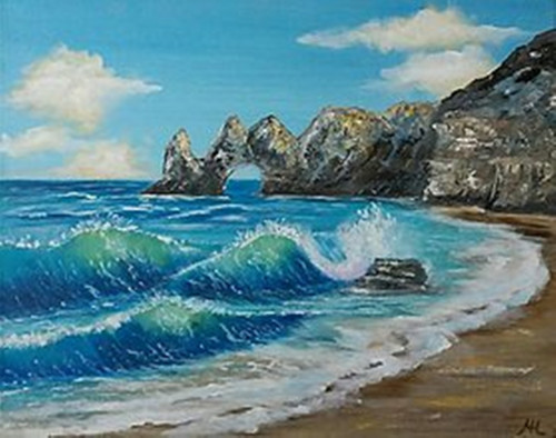 Exotika - Beach,40x50 cm